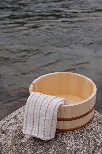 Yamako Natural Wood Made Japanese Bath Bucket 12462 Beauty and Personal Care Yamako