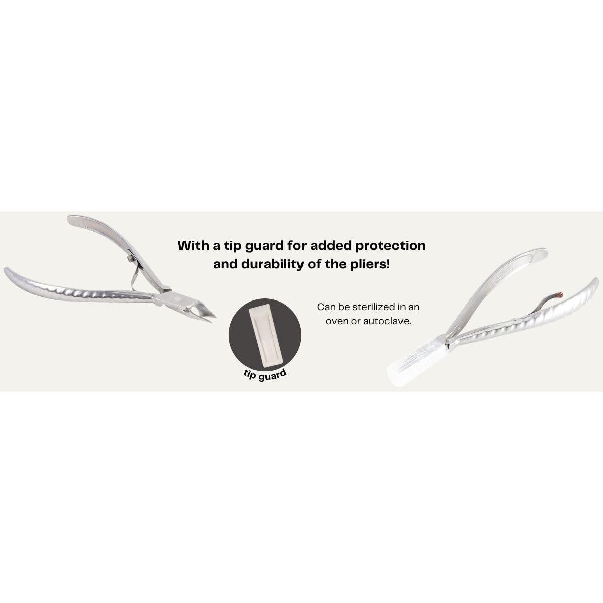 Professional Cuticle Nipper Mundial 772 PR - Brazilian Manicure Quality Long Handle Stainless Steel Trimmer Cutter for Fingernails and Toenails Beauty & Personal Care Mundial