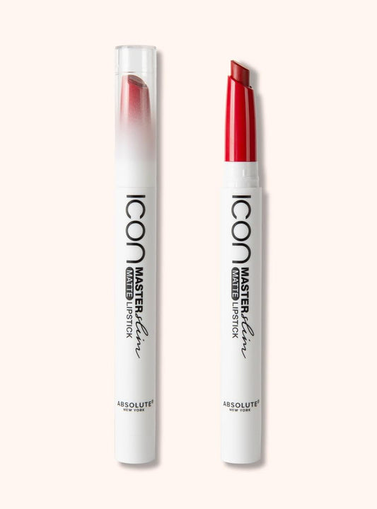 Absolute New York Master Slim Matte Lipstick, Transfer Proof, Intense Pigment, Light-Weight, Buildable Color, Ultra-Shiny, Matte Slim Lipstick (MLSS18 Beauty & Personal Care Absolute New York