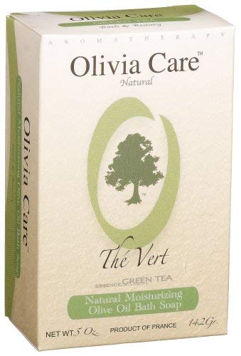 OLIVIA CARE O LINE Organic Green Tea Bath & Body Bar Soap -100% all Natural shower soap good for Sensitive Skin! Beauty & Personal Care Olivia Care
