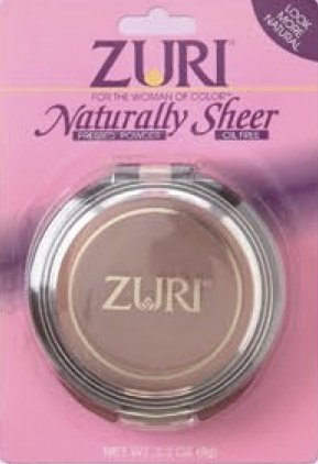 Zuri Naturally Sheer Pressed Powder - Natural Brown Beauty & Personal Care ZURI