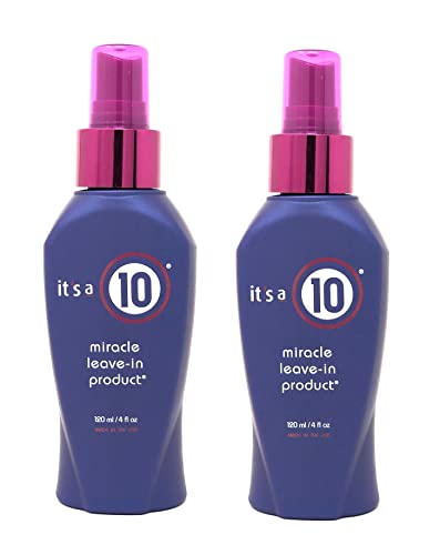 It's a 10 Haircare Miracle Leave-In product, 4 fl. oz. (Pack of 2) Beauty & Personal Care It's a 10 Haircare