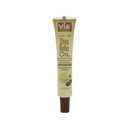 Via Natural Ultra Care Shea Butter Oil 1.5 Oz Beauty & Personal Care Via Natural