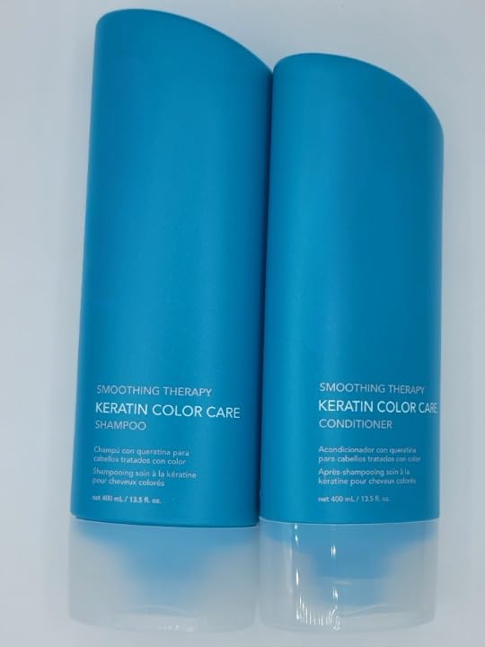 Keratin Color Care Smoothing Therapy Shampoo and Conditioner 13.5 Oz Duo. Beauty & Personal Care MOMNPNPH