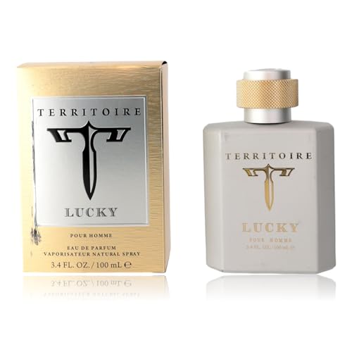 Territoire Lucky Eau de Parfum Spray for Men, 3.4 Ounce / 100 ml Beauty & Personal Care Territoire