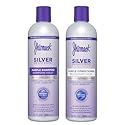Jhirmack Silver Brightening Purple Shampoo and Conditioner Set for all types of silver, grey, and blonde hair Beauty & Personal Care jhirmack