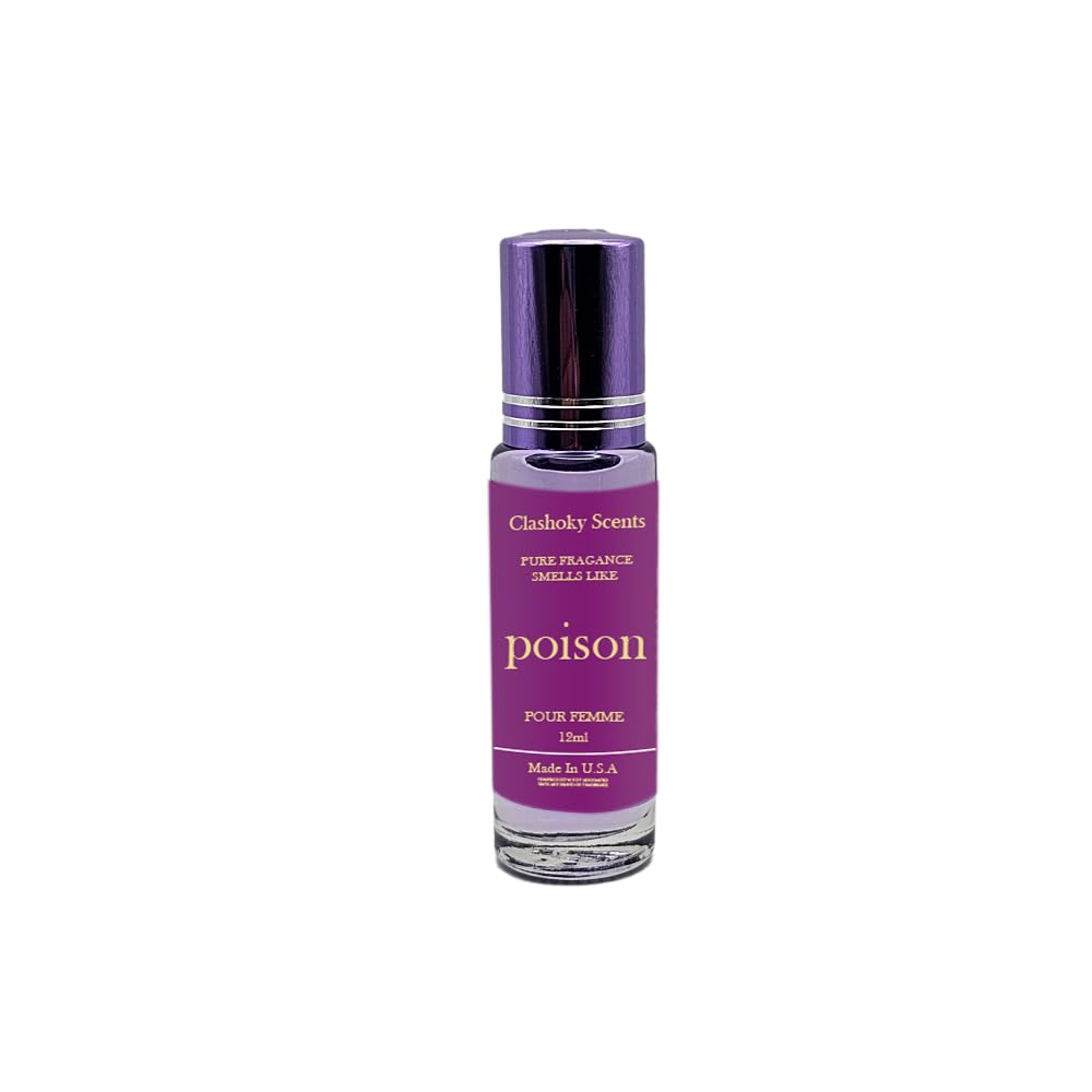Clashoky Fragrance Perfume Oils Poison Perfume Roll On Body Oil for Women (12ml) (Pack of 1) Beauty & Personal Care Clashoky
