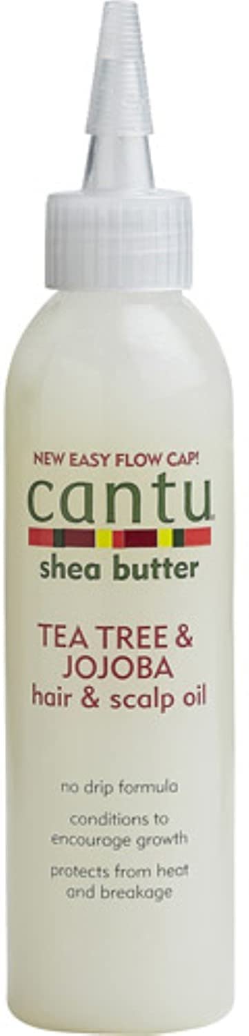 Cantu Shea Butter Tea Tree & Jojoba Hair & Scalp Oil, 6 Fluid Ounce Beauty & Personal Care Cantu