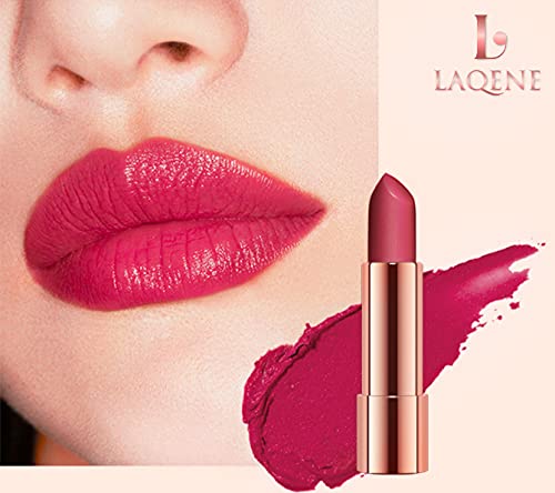 LAQENE Luxury Line: Kissproof Rouge Lipstick - Show-Stopping: Looks Gorgeous on You - Silky Comfortable & Smooth - Richly Pigmented, Unique Color Beauty & Personal Care LAQENE