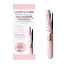 L'ANGE HAIR Le Duo Standard 360° Airflow Styler | 2-in-1 Curling Wand & Titanium Flat Iron Hair Straightener | Professional Hair Curler with Cooling Beauty & Personal Care L'ANGE HAIR