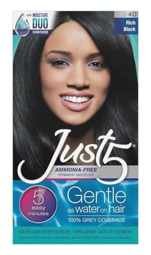 Just 5 Color Rich Black J-40 (2 Pack) Beauty & Personal Care Just 1