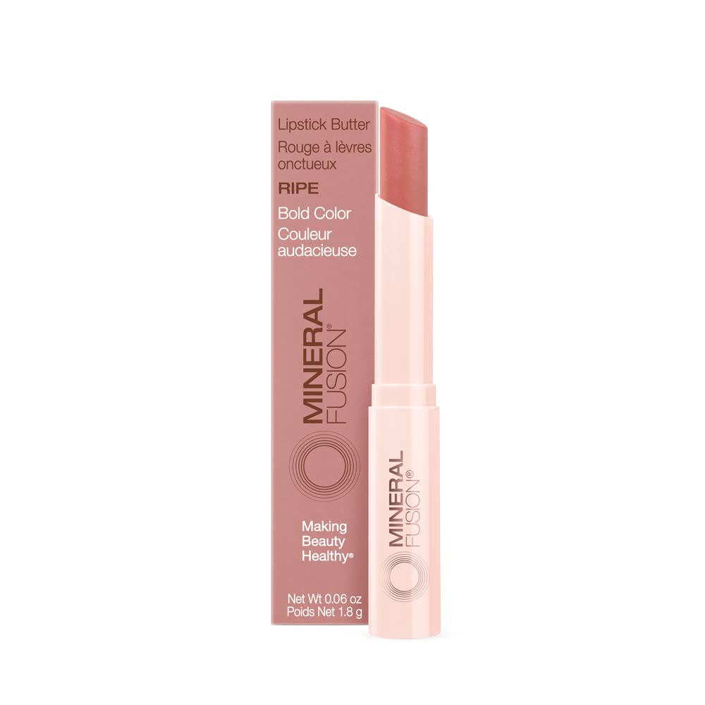 Mineral Fusion Lipstick Butter, Ripe, 0.06 Ounce Beauty & Personal Care Mineral Fusion