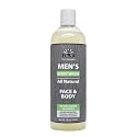 Okay men's all natural body & face wash 16 fluid ounce, Yellow, 16 Fluid Ounce Beauty & Personal Care OKAY