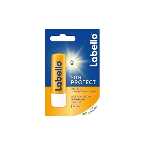 Labello Lip Balm - Sun Protect -With SPF 30 -Pack of 1 Beauty & Personal Care Labello