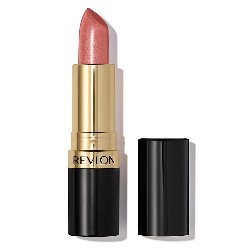 Revlon Super Lustrous Lipstick, Creamy Formula For Soft, Fuller-Looking Lips, Moisturized Feel, 801 After Glow, 0.15 oz Beauty & Personal Care REVLON