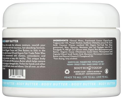 Soothing Touch, Naked Body Butter, Unscented, 13 oz Beauty & Personal Care Soothing Touch