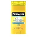 Neutrogena Beach Defense Sunscreen Stick SPF 50, Broad Spectrum Sun Protection for Face & Body, Water-Resistant, Non-Greasy Formula, Travel Size Beauty & Personal Care Neutrogena