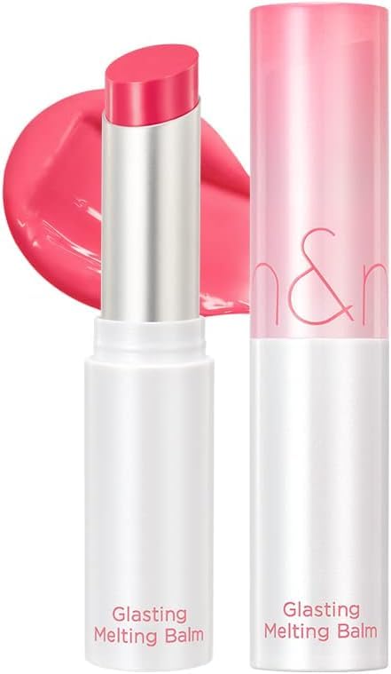 Glasting Melting Balm - High-Shine, Hydrating Tinted Lip Balm - Buildable Gloss & Vegan Formula - Korean Glossy Lip Balm with Shea Butter 0.12 oz (#02 Beauty and Personal Care rom&nd