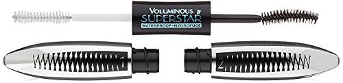 L'Oreal Paris Cosmetics Voluminous Superstar Mascara, Waterproof, Black, 0.41 Fl. Oz, 1 Count Beauty & Personal Care L'Oreal Paris