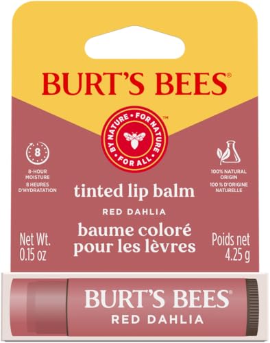 Burt's Bees Tinted Lip Balm Red Dahlia Blister 0.15oz Beauty and Personal Care Burt's Bees