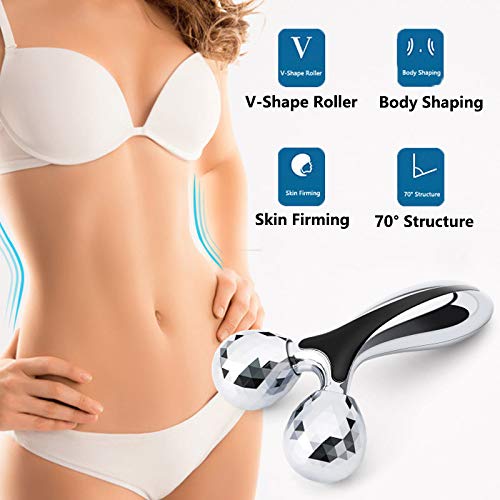 SUPANT V Facial Roller Massager, Reduce Wrinkles in Neck and Eyes, Massage for Lymphatic Drainage, Face Lifting, Reduce Puffiness, Skin Tightening Beauty & Personal Care SUPANT