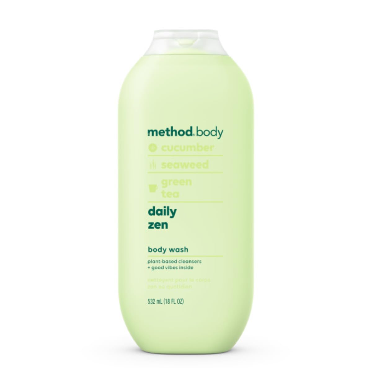 Method Body Wash, Daily Zen, 18 Ounce (Pack of 2) Beauty & Personal Care Method