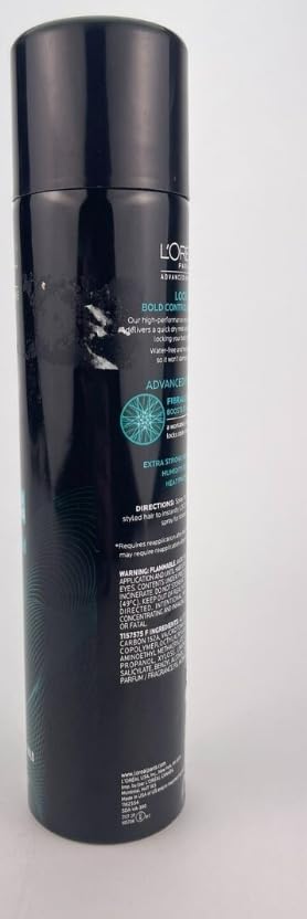 L'Oreal Advanced Hairstyle Lock It Weather Control Hair Spray Extra Strong Hold 8.25 oz (Pack of 2) Beauty & Personal Care L'Oreal Paris