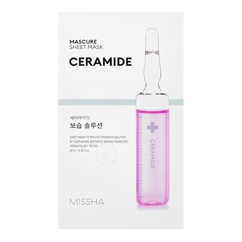 Missha Mascure Solution Sheet Mask Moisture Barrier Solution Beauty & Personal Care MISSHA