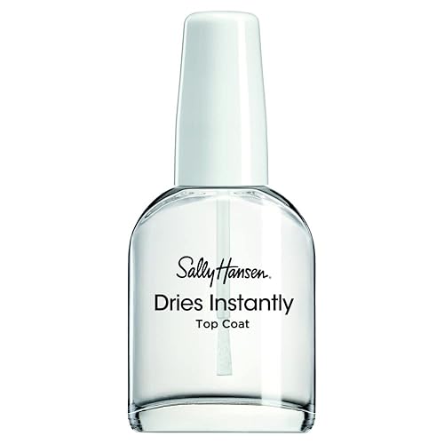 Sally Hansen Insta-Dri®, Dries Instantly Top Coat, Quick Dry, Long Lasting, Streak-Free Shine, Clear Nail Polish Beauty & Personal Care Sally Hansen