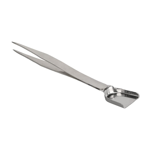 Pwshymi Jewelry Shovel End Tweezer,Bead Scoop Pickup Tool Jewelry Tweezers Long Handle Portable Handy Scoop Tweezer Prevent Slip for Stones Scoop Away Beauty and Personal Care Pwshymi