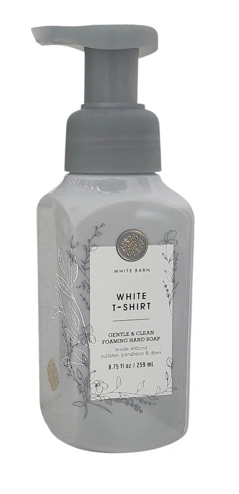 Bath & Body Works Spring Scents Gentle & Clean Foaming Hand Soap - 8.75 fl oz (White T Shirt) Beauty & Personal Care Bath & Body Works