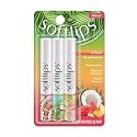 Softlips Daily Lip Moisturizer For Very Dry Lips, Tropical Flavored Lip Balms, Hydrates, Soothes & Prevents Dry, Chapped Lips, Smooth Glide Formula Beauty & Personal Care SoftLips