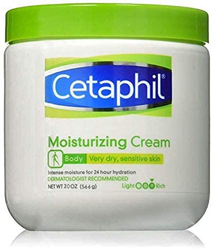 Cetaphil Moisturizing Cream, 16oz (Pack of 2), Hydrating Moisturizer For Dry To Very Dry, Sensitive Skin, Body Cream Completely Restores Skin Barrier Beauty & Personal Care Cetaphil