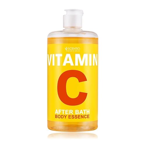 SCENTIO Vitamin C After Bath Body Essence 450 ML., 15.87 Fl Oz (Pack of 1) Beauty & Personal Care SCENTIO