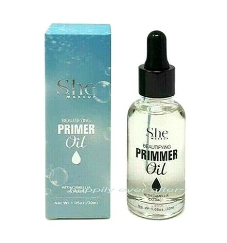 S.he Makeup Face Primer for healthy & bright skin makeup - Camellia Primer Oil Beauty & Personal Care S.he