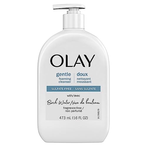 Olay Gentle Foaming Face Wash with Birch Water, Fragrance-Free, 16 oz Beauty & Personal Care Olay