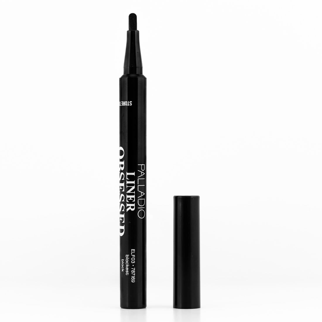 Palladio 2 in 1 Eye Liner Marker, Water Resistant Paddle Tip Liner, Bold Black Eyeliner Marker Pen, Thick or Thin Line, Quick Drying, 14 Hour All Day Beauty & Personal Care Palladio