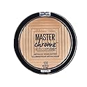 Maybelline Master Chrome Metallic Highlighter Powder Makeup, Molten Gold, 1 Count Beauty & Personal Care MAYBELLINE