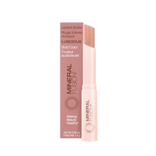 Mineral Fusion Lipstick Butter, Luscious, 0.06 Ounce Beauty & Personal Care Mineral Fusion