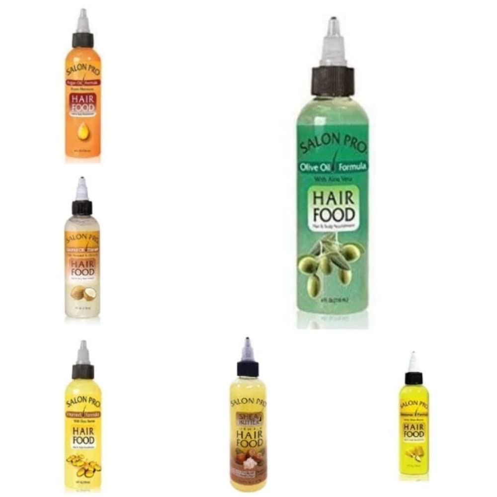 Salon Pro Hair Food, Olive Oil Formula With Aloa Vera, 4 Ounce Beauty & Personal Care SalonPro