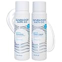 Seaweed Bath Co. Gentle Shampoo and Conditioner Set - Unscented - Nourishing Hair Care With Hyaluronic Acid, Aloe, Argan Oil, For Sensitive Scalps Beauty & Personal Care The Seaweed Bath Co.