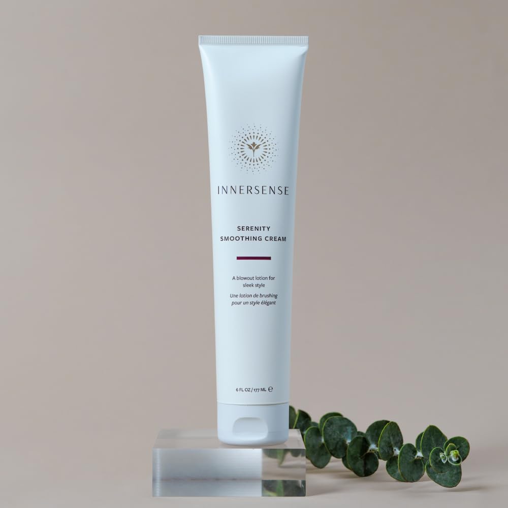 Innersense Organic Beauty - Natural Serenity Smoothing Hair Cream | Non-Toxic, Cruelty-Free Haircare (6 oz | 177 ml) Beauty & Personal Care INNERSENSE