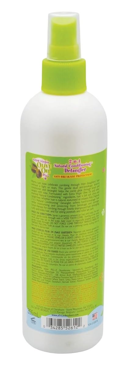 Africa's Best Kids Originals 2-N-1 Detangler 12 Ounce Pump (Pack of 2) Beauty & Personal Care Africa's Best