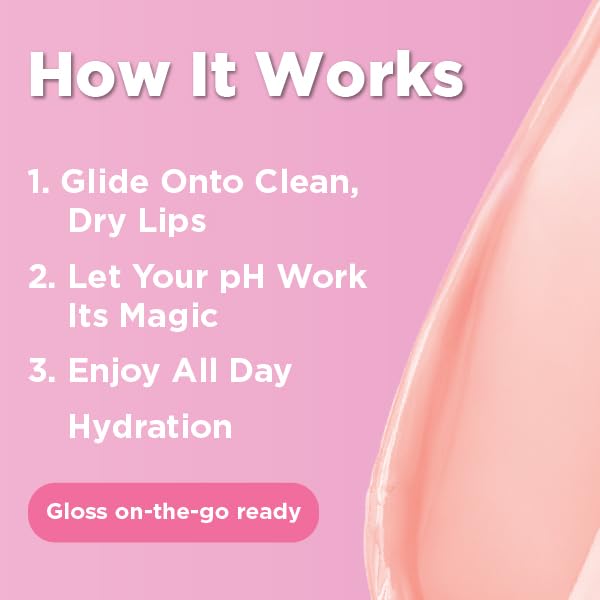 LIVAURA Tinted Lip Gloss for Women, pH Activated Hydrating, Moisturizing, Shiny Lipgloss, Non Sticky LipGloss, Glossy Lip Tint, Lip Shine, Smooth Lip Beauty & Personal Care LIVAURA