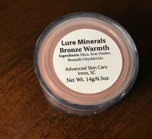 Bronze Warmth all over face color Loose Mineral Powder- Large 1.oz Jar (Compare to Bare Min. Warmth)