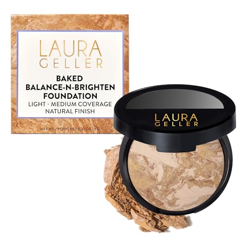 LAURA GELLER Baked Balance-n-Brighten Powder Foundation - Medium