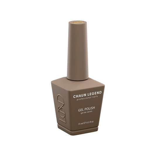 Chaun Legend Gel Nail Polish | Mauve Out The Way LG5194 (cool mushroom brown) | Soak Off UV LED Cure Gel Polish High Gloss 15ml