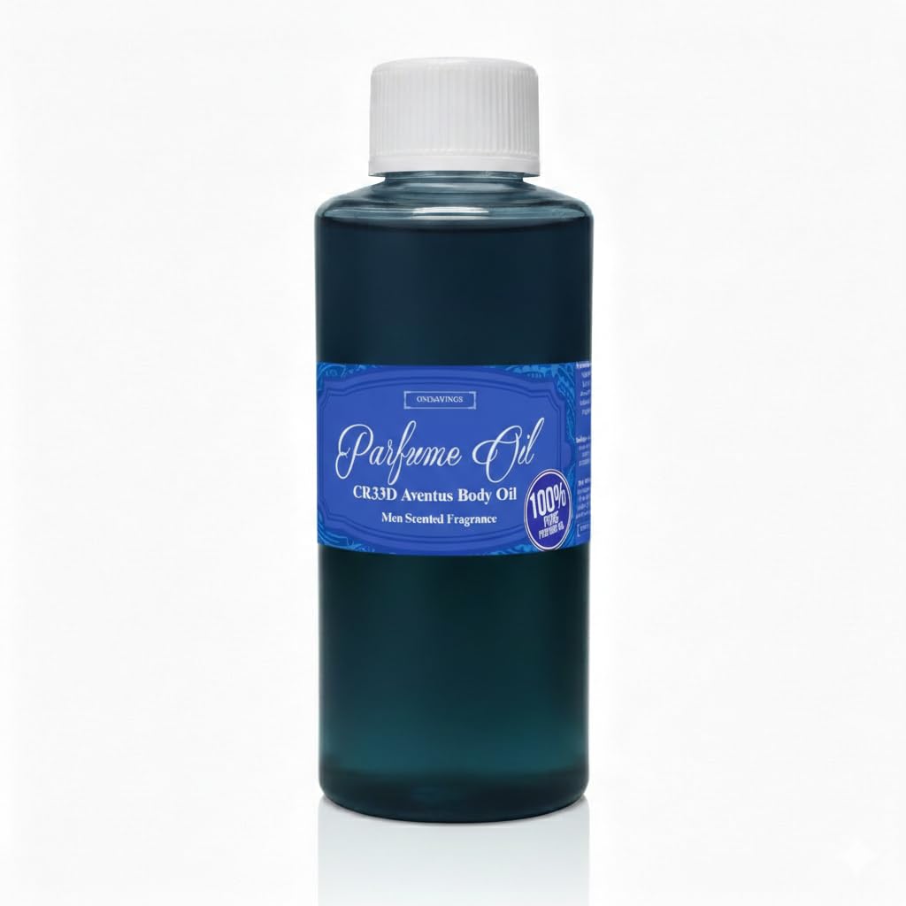ROMERIZA INC. 2 Fl Oz Perfume Oil CR33D Aventus For Men Our Interpretation Fragrance Body Oil Scented Fragrance For Home & Best for Gifts Beauty & Personal Care ROMERIZA INC.