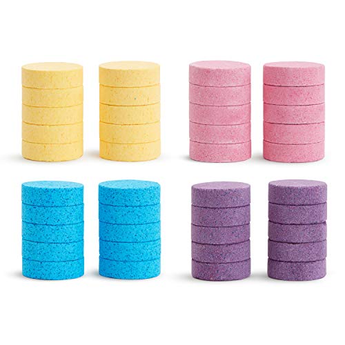 Munchkin® Color Buddies™ Moisturizing Bath Water Color Tablets, 40 Pack, Yellow/Pink/Blue/Purple Beauty & Personal Care Munchkin