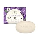 Yardley London Nourishing Bath Soap Bar English Lavender, Calms & Soothes with Pure Lavender Extracts & Essential Oils 4.0 oz Bath Bar, 2 Soap Bars Beauty & Personal Care Yardley